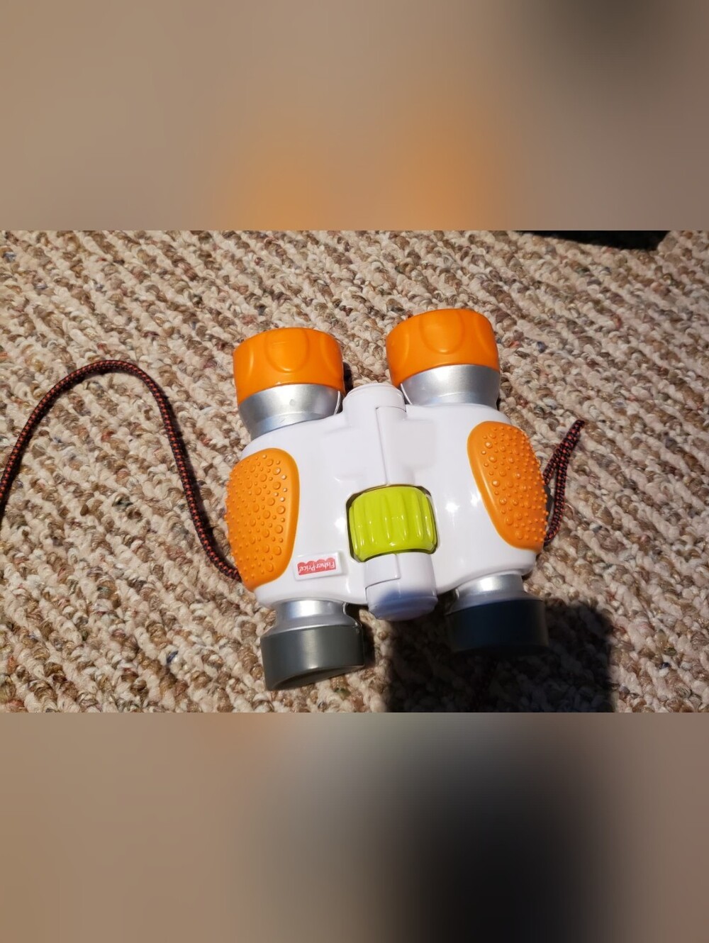 Fisher-Price White, Orange and Lime Green Kids Binoculars